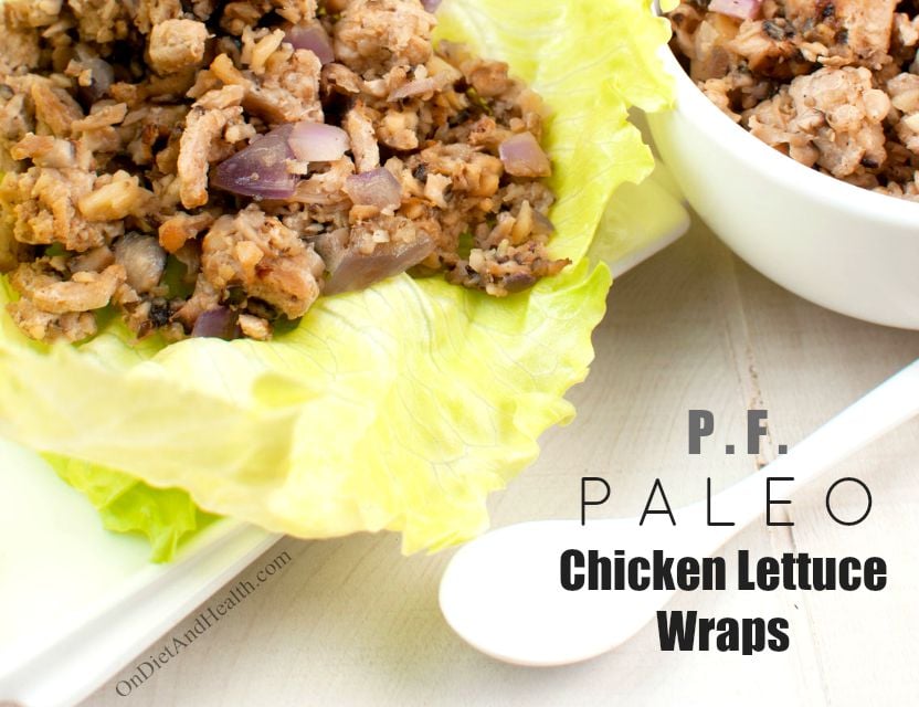 Paleo Chicken Lettuce Wraps