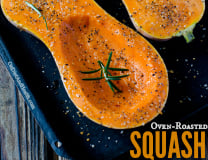 #Paleo Oven-Roasted Pumpkin and Squash // OnDietAndHealth.com