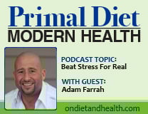 Primal Diet Modern Health Podcast adam-farrah