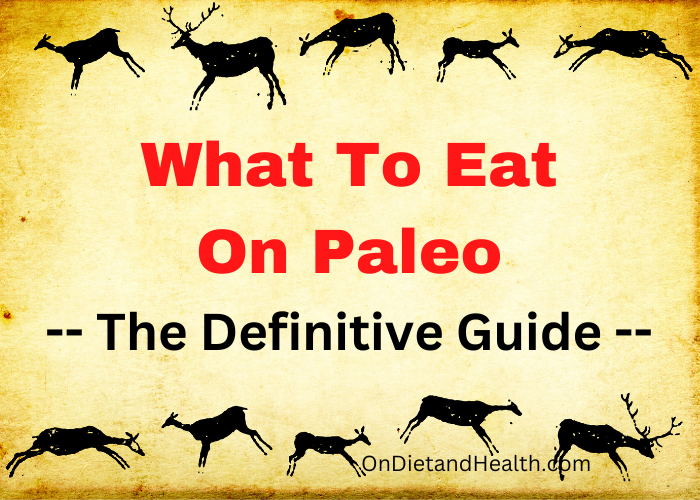 Ancient cave animals play and the words What To Eat On Paleo?